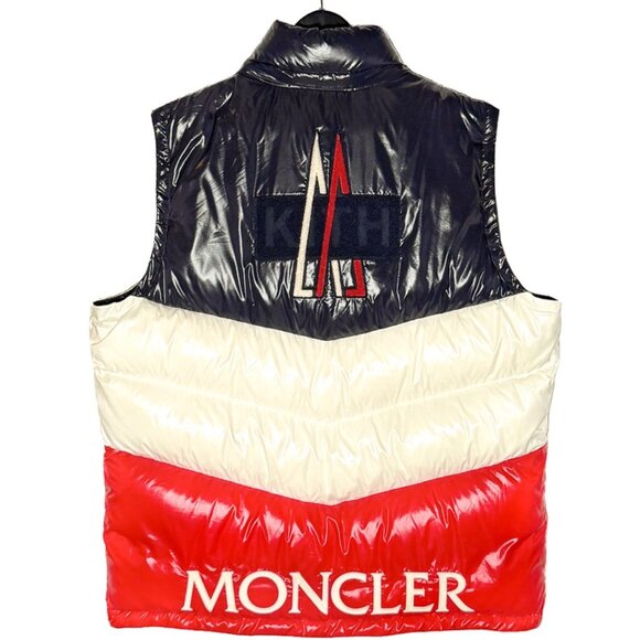 Moncler X Kith Tricolour Pelat Down Vest - Picture 6 of 16